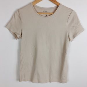 Tan Croft & Barrow Classic Tee